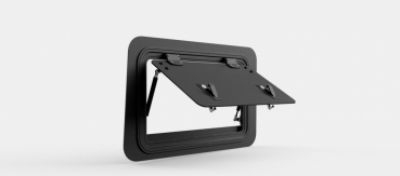 Preview: Explore Glazing Seitenklappfenster für Suzuki Jimny GJ (JB74), 658 x 399 mm, aluminium